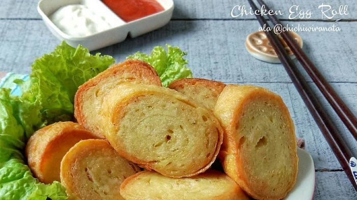 Resep Chicken Egg Roll Rumahan Praktis Rasa Hokben #1 - TOPWISATA