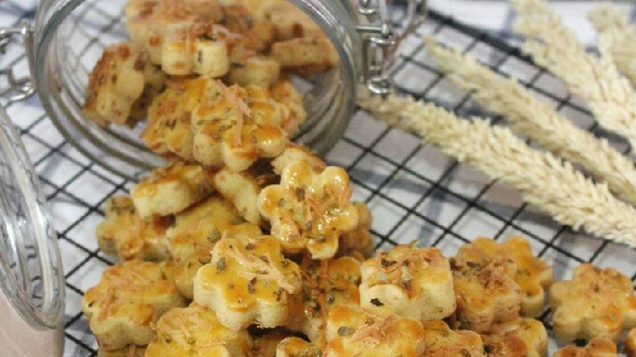 Garlic Cheese Cookies, Kue Kering Persiapan Lebaran #Dirumahsaja