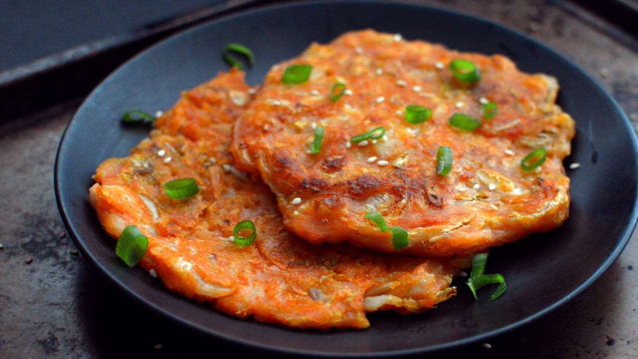 Kimchi Pancake, Cemilan Pendamping Drakor Korea
